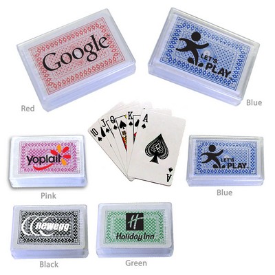 Compact Miniature Playing Card Deck 2 1/4" - Casino Puzzles Tricks