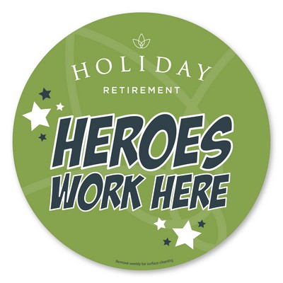 Car Sign Magnet 5 1/2" diam